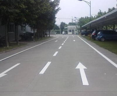 海南|海口|萬寧|保亭|畫小區(qū)通道|施劃通道線|車位線|公司